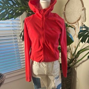 Columbia Sportswear red zip up jacket